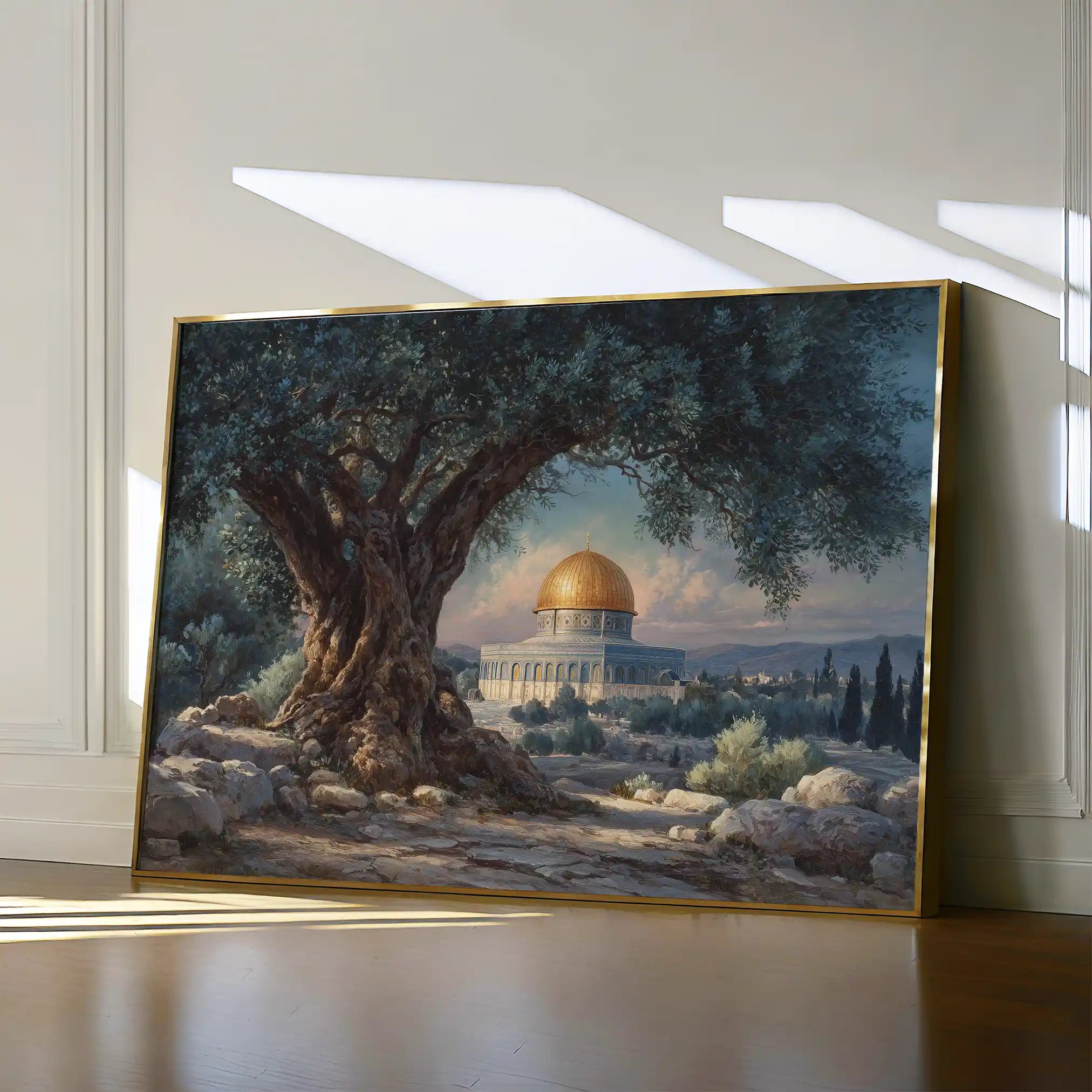 Palestine 140 Canvas Art 60 x 40 cm / Stretched on hidden frame