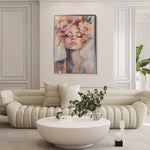 Portrait 140 Canvas Art 90 x 60 cm / Stretched on hidden frame