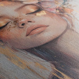 Portrait 140 Canvas Art 90 x 60 cm / Stretched on hidden frame
