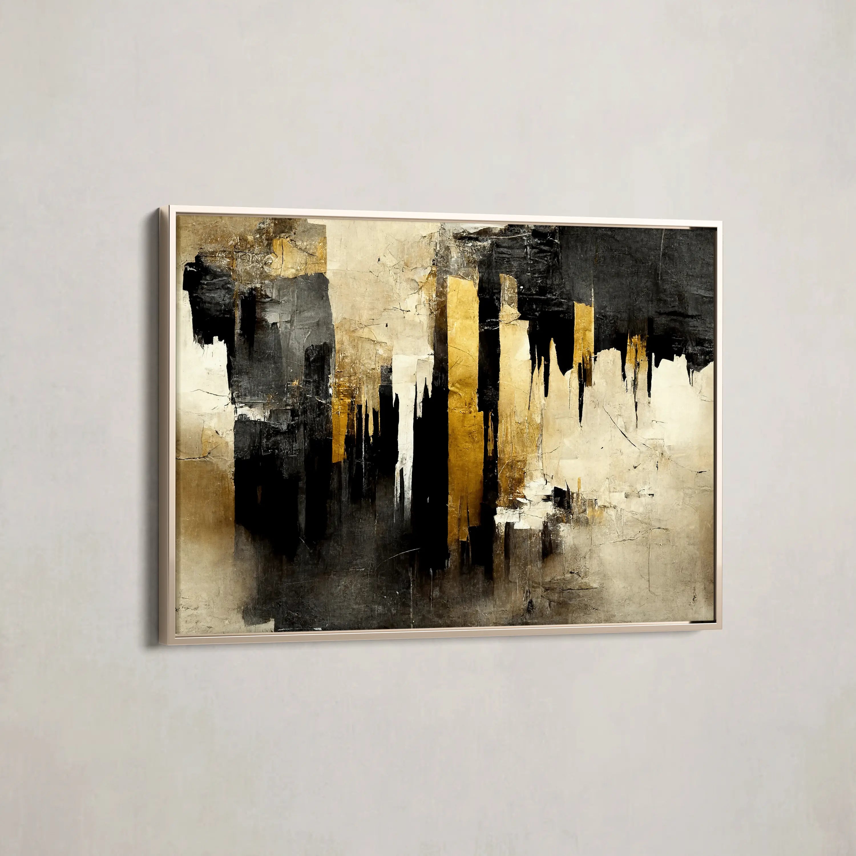 Abstract Canvas Wall Art WAD141-A 90 x 60 cm / Stretched on hidden frame