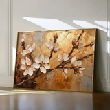 Floral Canvas Wall Art WAD141-F 90 x 60 cm / Stretched on hidden frame