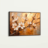 Floral Canvas Wall Art WAD141-F 90 x 60 cm / Stretched on hidden frame