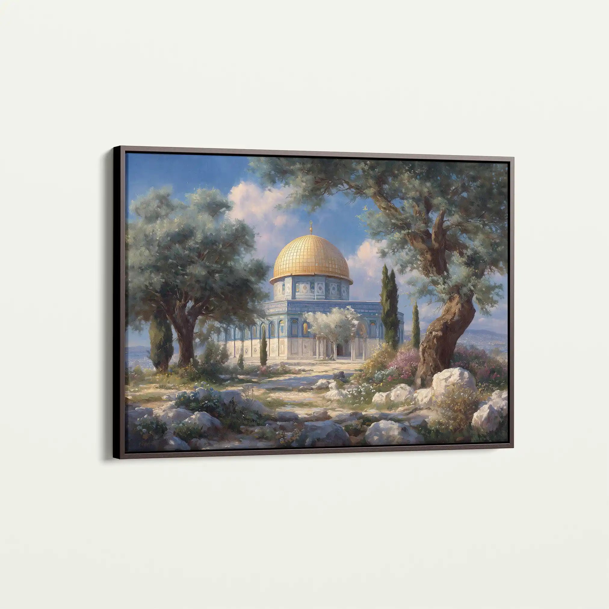 Palestine 141 Canvas Art 60 x 40 cm / Stretched on hidden frame