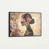 Portrait 141 Canvas Art 90 x 60 cm / Stretched on hidden frame