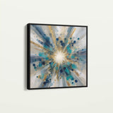 Abstract 1410 Canvas Art 60 x 60 cm / Stretched on hidden frame
