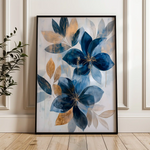 Floral Canvas Wall Art WAD1410-F 90 x 60 cm / Stretched on hidden frame