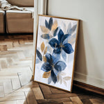 Floral Canvas Wall Art WAD1410-F 90 x 60 cm / Stretched on hidden frame