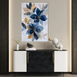 Floral Canvas Wall Art WAD1410-F 90 x 60 cm / Stretched on hidden frame