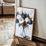 Floral Canvas Wall Art WAD1411-F 90 x 60 cm / Stretched on hidden frame