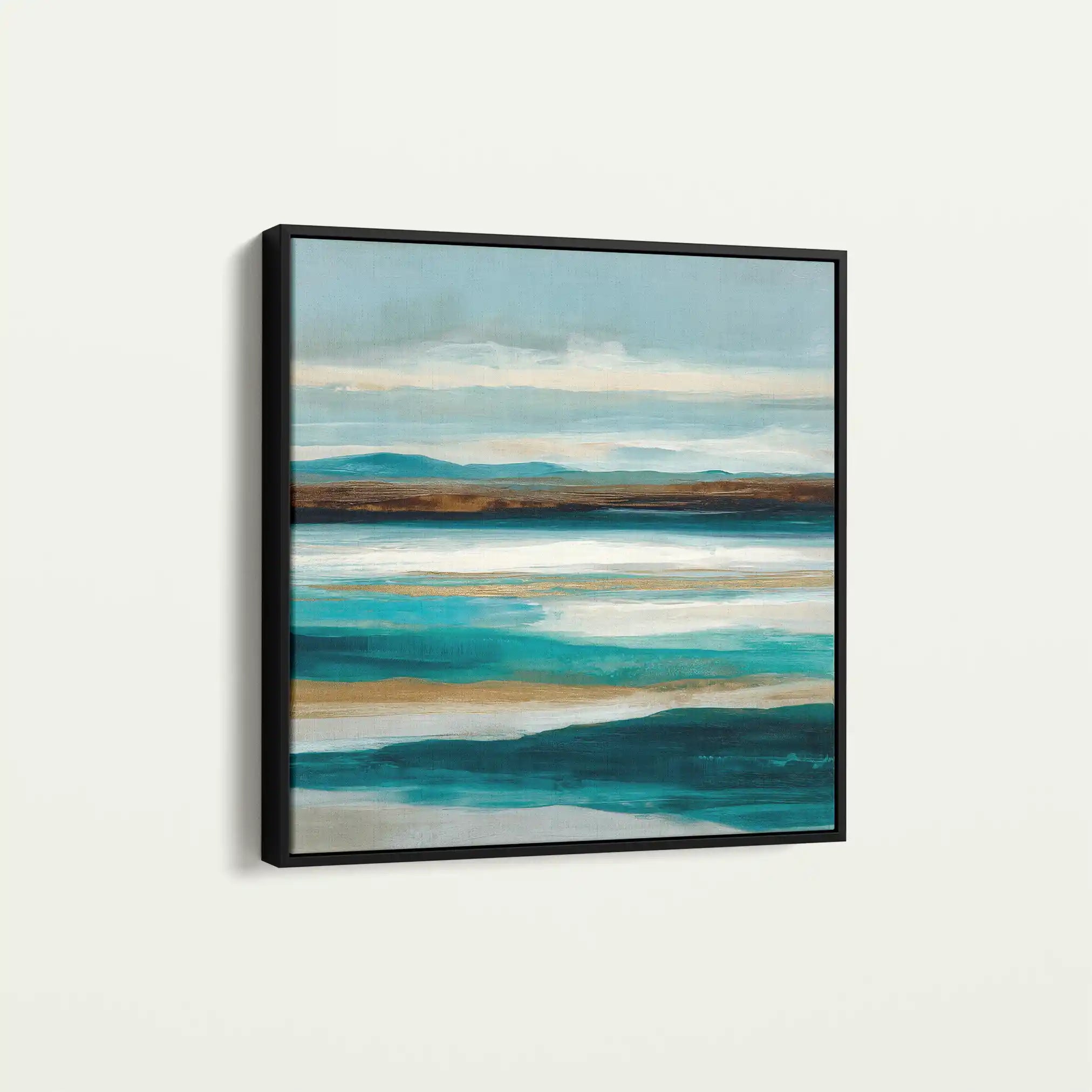 Abstract 1416 Canvas Art 60 x 60 cm / Stretched on hidden frame