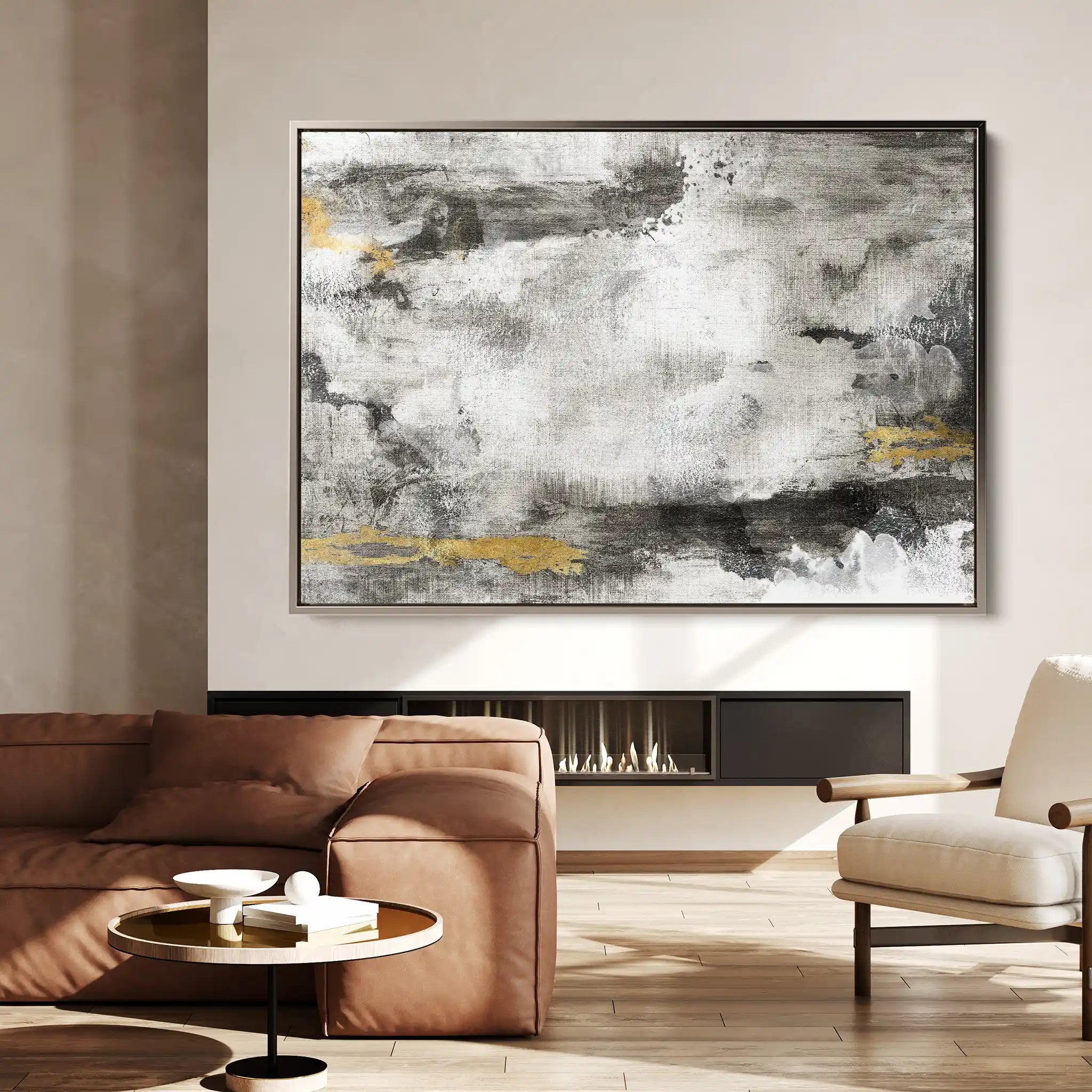 Abstract 142 Canvas Art 60 x 40 cm / Stretched on hidden frame