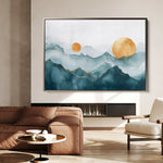Boho 142 Canvas Art 90 x 60 cm / Stretched on hidden frame
