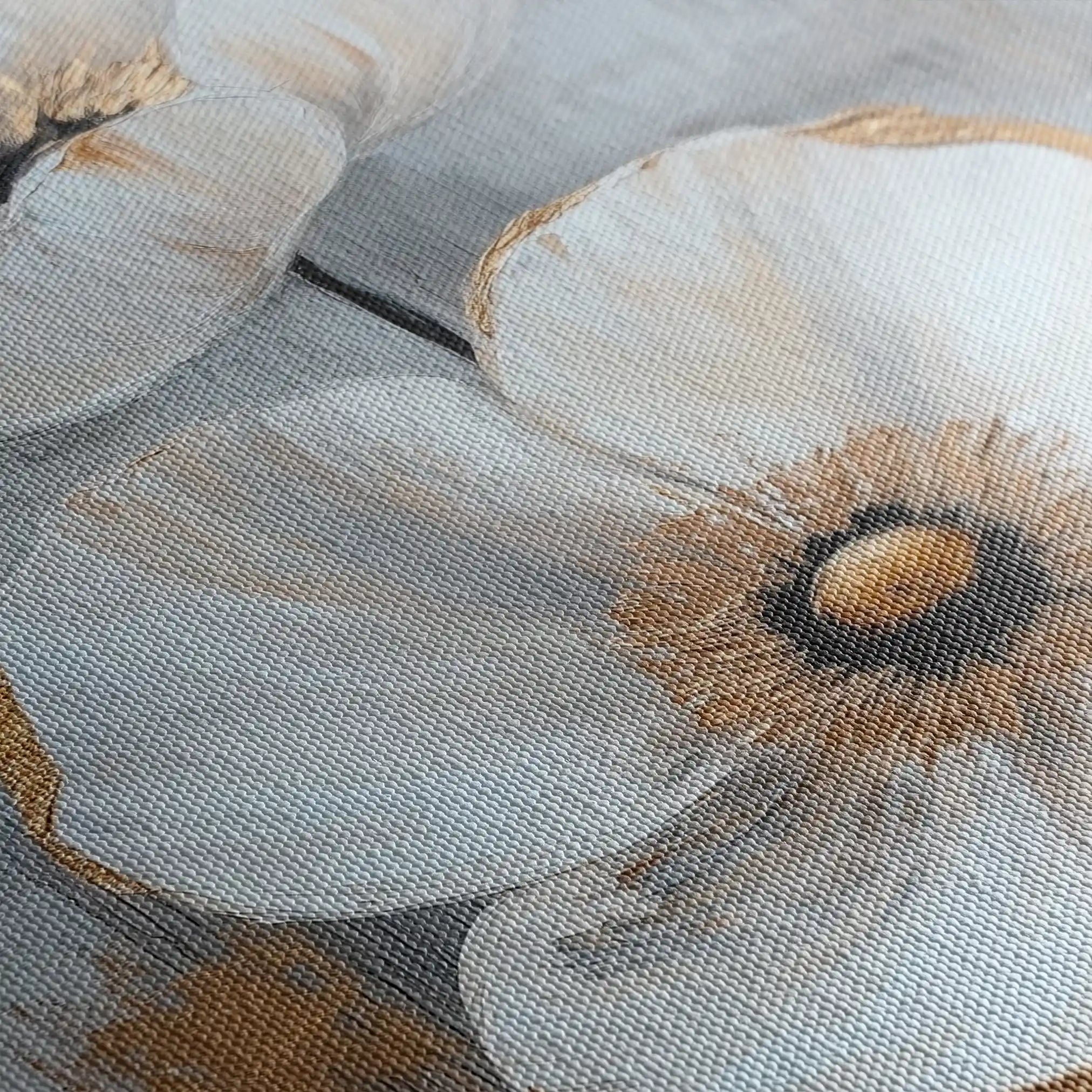 Floral Canvas Wall Art WAD1425-F 90 x 60 cm / Stretched on hidden frame
