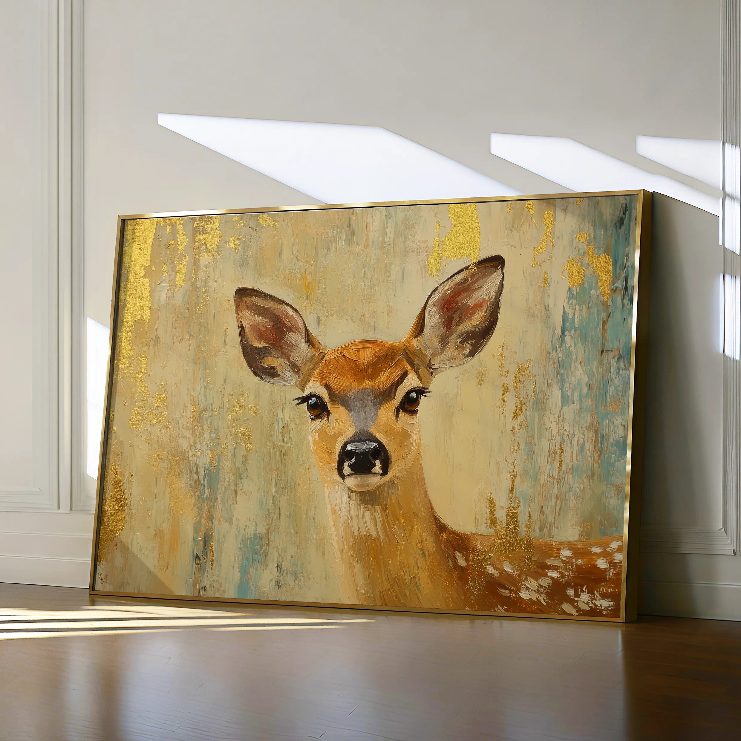 Animals Canvas Wall Art WAD143-AN 90 x 60 cm / Stretched on hidden frame