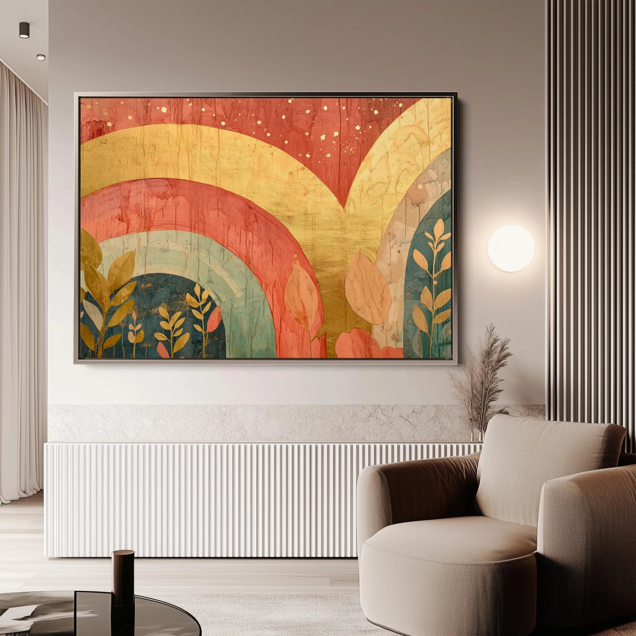 Boho Canvas Wall Art WAD143-BH 90 x 60 cm / Stretched on hidden frame