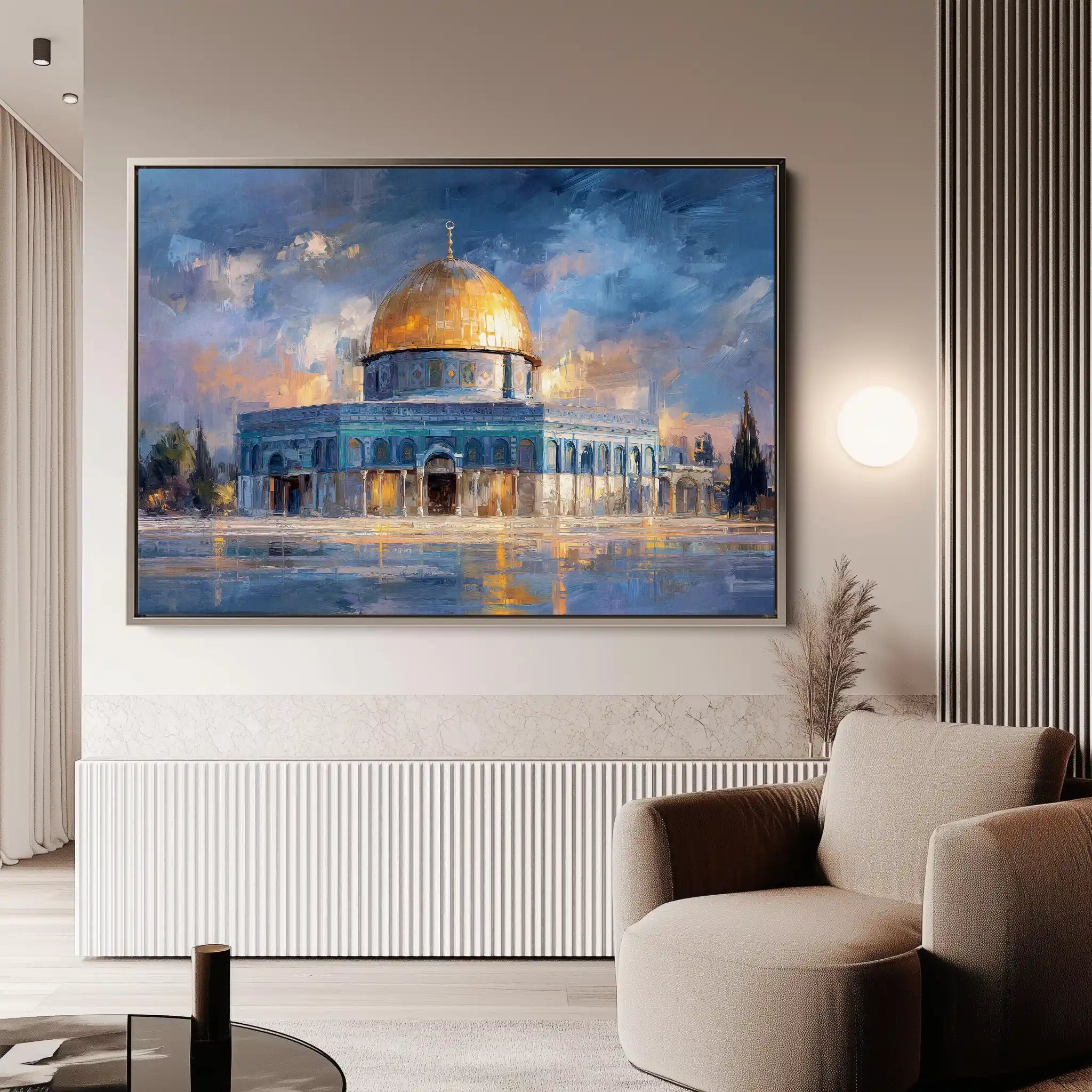 Palestine 143 Canvas Art 60 x 40 cm / Stretched on hidden frame