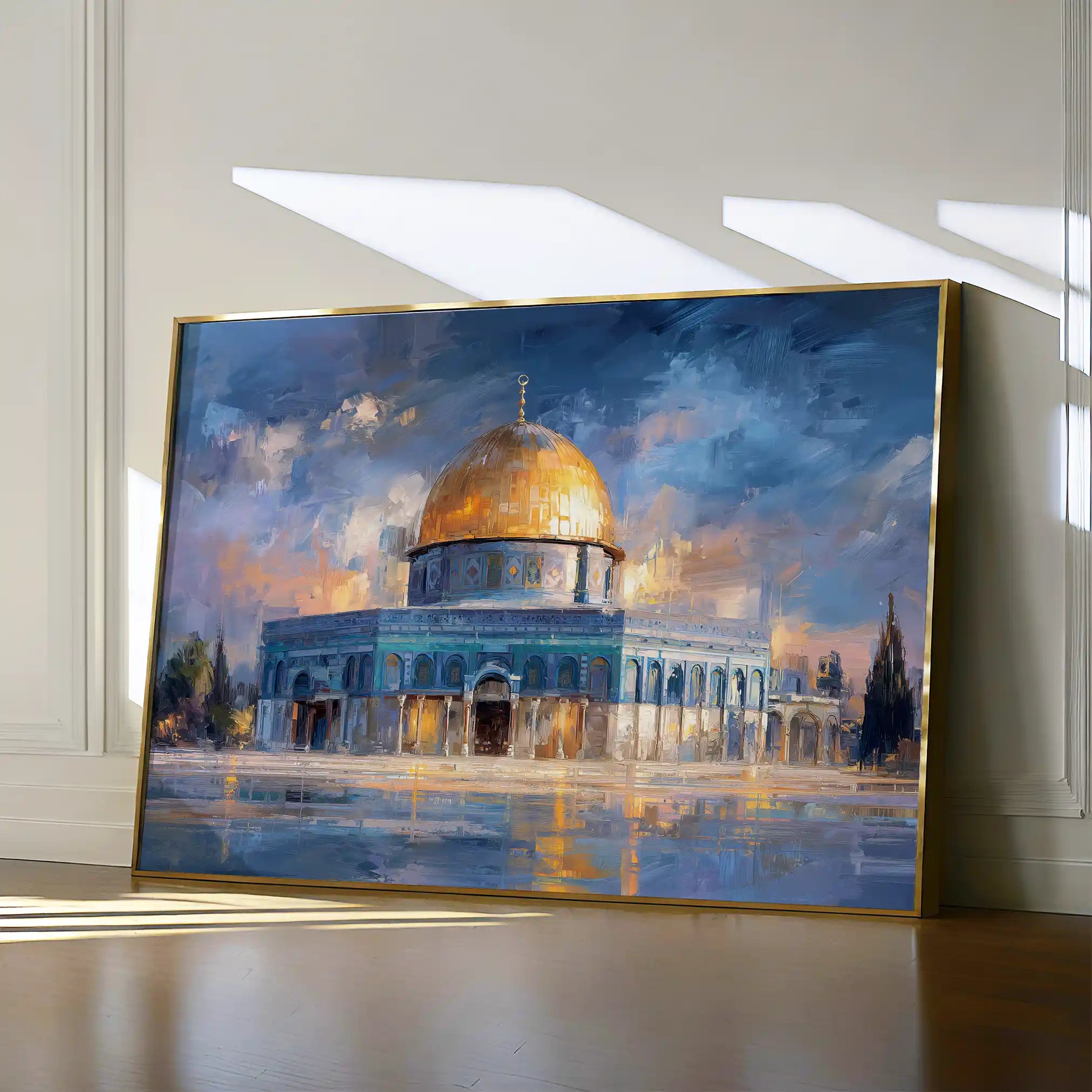 Palestine 143 Canvas Art 60 x 40 cm / Stretched on hidden frame