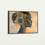 Portrait 143 Canvas Art 90 x 60 cm / Stretched on hidden frame