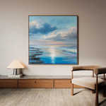 Abstract 1432 Canvas Art 60 x 60 cm / Stretched on hidden frame