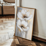 Floral Canvas Wall Art WAD1433-F 90 x 60 cm / Stretched on hidden frame