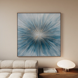 Abstract 1434 Canvas Art 60 x 60 cm / Stretched on hidden frame
