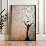 Floral Canvas Wall Art WAD1434-F 90 x 60 cm / Stretched on hidden frame