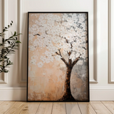 Floral Canvas Wall Art WAD1434-F 90 x 60 cm / Stretched on hidden frame