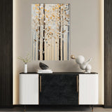 Floral Canvas Wall Art WAD1435-F 90 x 60 cm / Stretched on hidden frame
