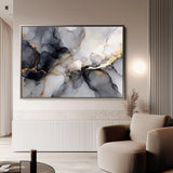 Abstract 1437 Canvas Art 60 x 40 cm / Stretched on hidden frame