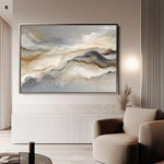 Abstract 1439 Canvas Art 60 x 40 cm / Stretched on hidden frame