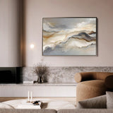 Abstract 1439 Canvas Art 60 x 40 cm / Stretched on hidden frame