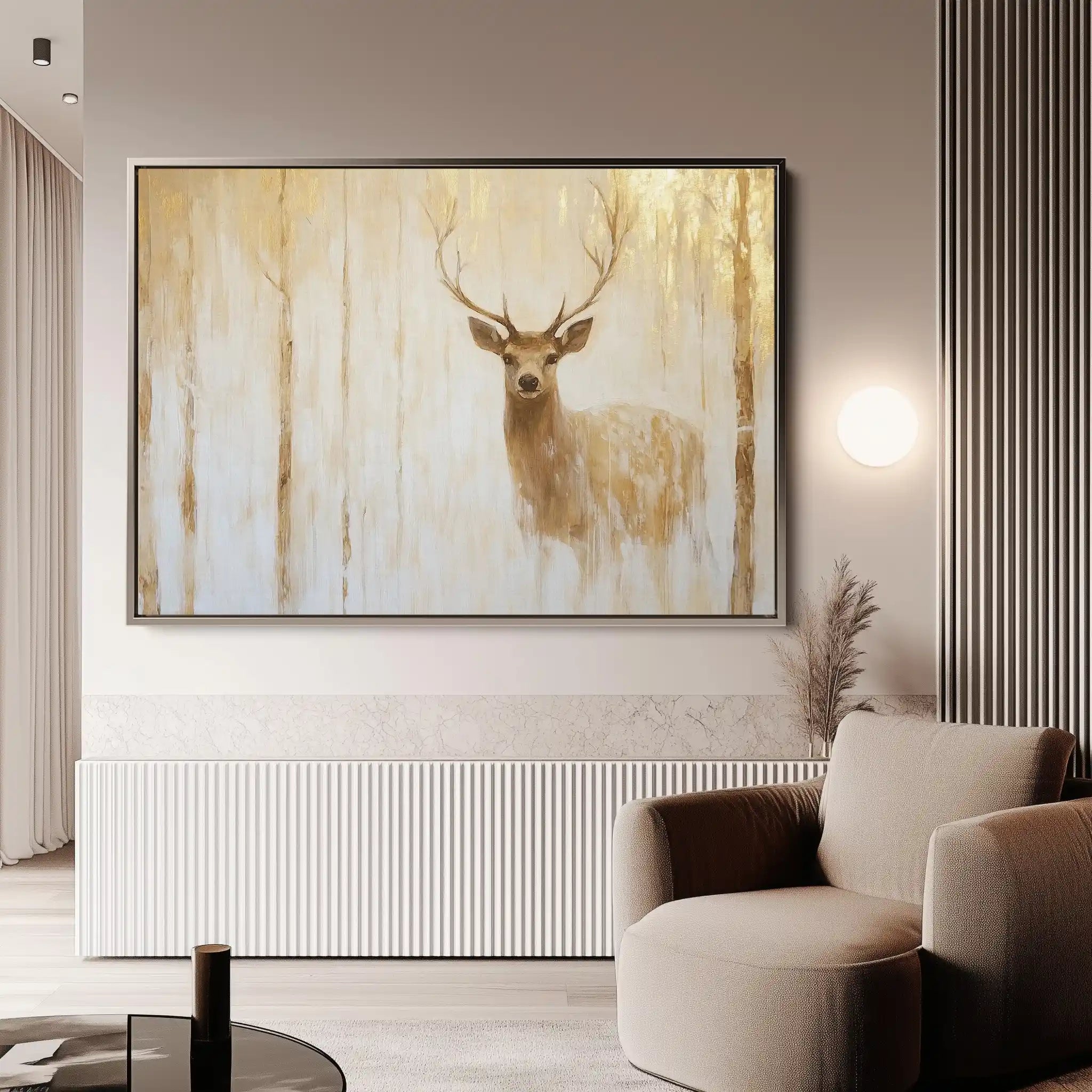 Animals 144 Canvas Art 90 x 60 cm / Stretched on hidden frame