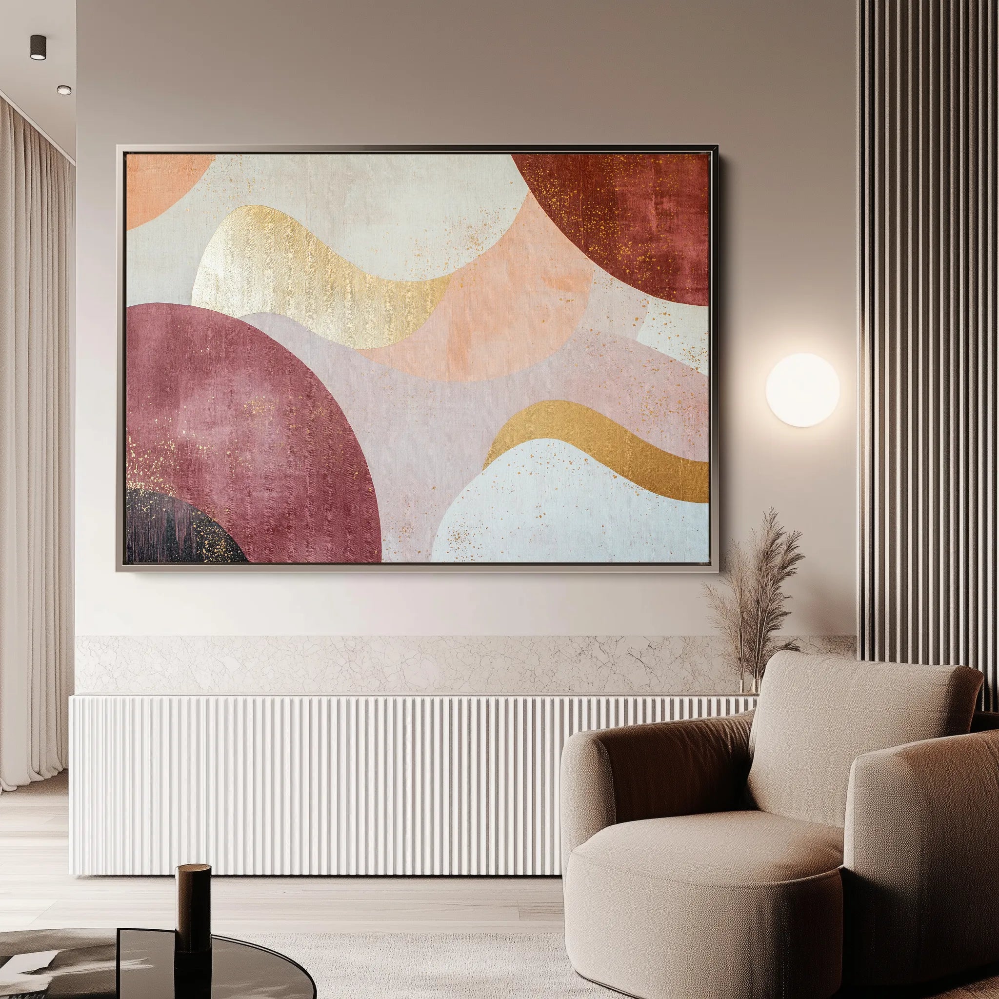 Boho Canvas Wall Art WAD144-BH 90 x 60 cm / Stretched on hidden frame