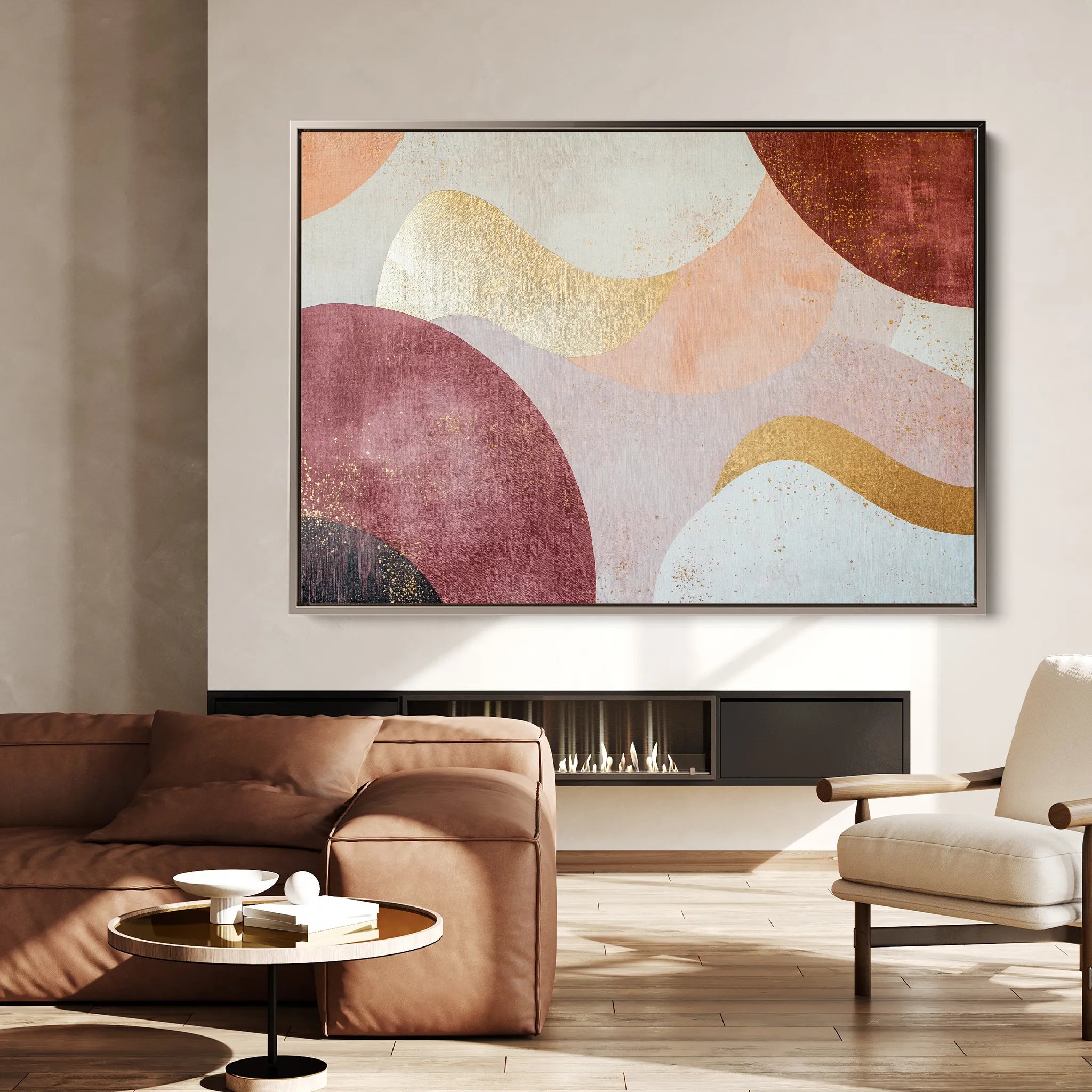 Boho Canvas Wall Art WAD144-BH 90 x 60 cm / Stretched on hidden frame