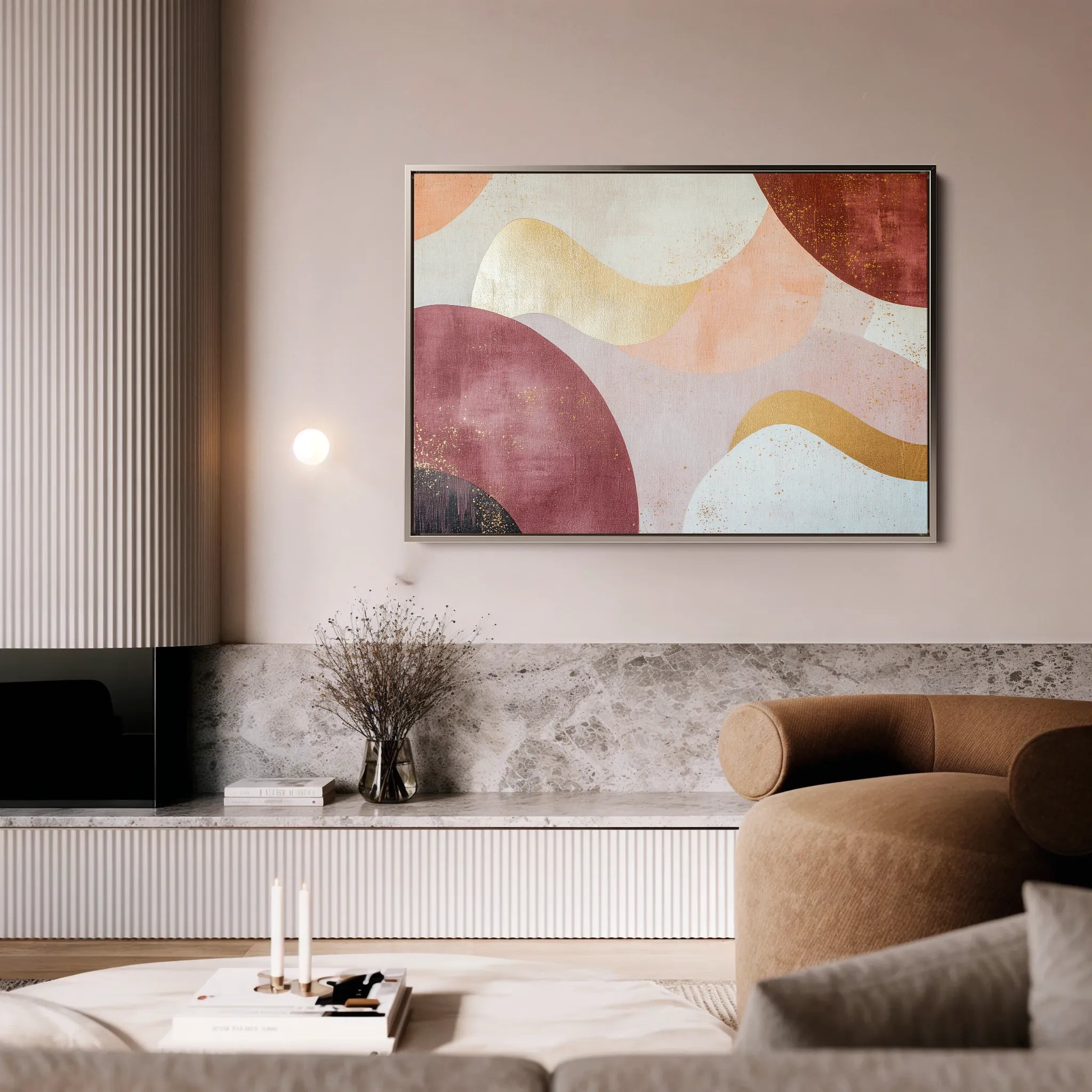 Boho Canvas Wall Art WAD144-BH 90 x 60 cm / Stretched on hidden frame