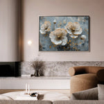 Floral Canvas Wall Art WAD144-F 90 x 60 cm / Stretched on hidden frame