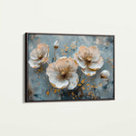 Floral Canvas Wall Art WAD144-F 90 x 60 cm / Stretched on hidden frame