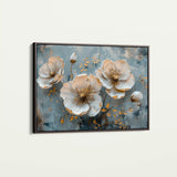 Floral Canvas Wall Art WAD144-F 90 x 60 cm / Stretched on hidden frame