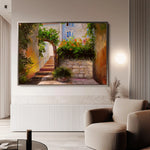 Landscape 144 Canvas Art 90 x 60 cm / Stretched on hidden frame