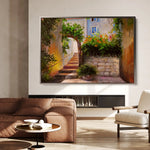 Landscape 144 Canvas Art 90 x 60 cm / Stretched on hidden frame