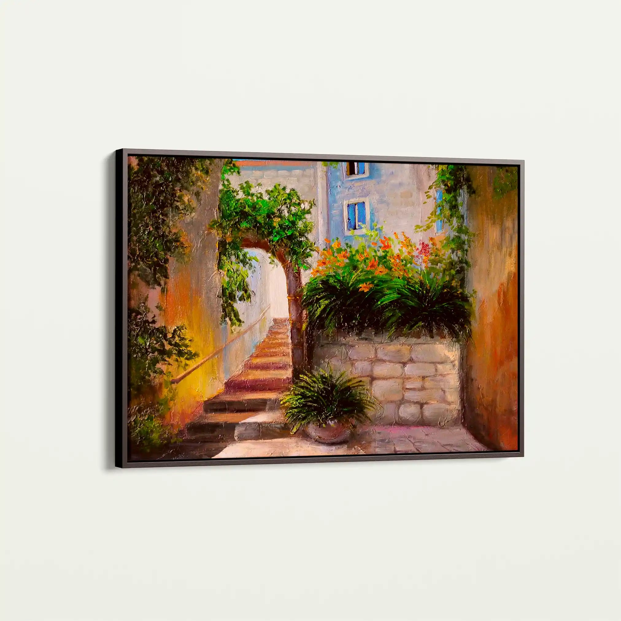 Landscape 144 Canvas Art 90 x 60 cm / Stretched on hidden frame