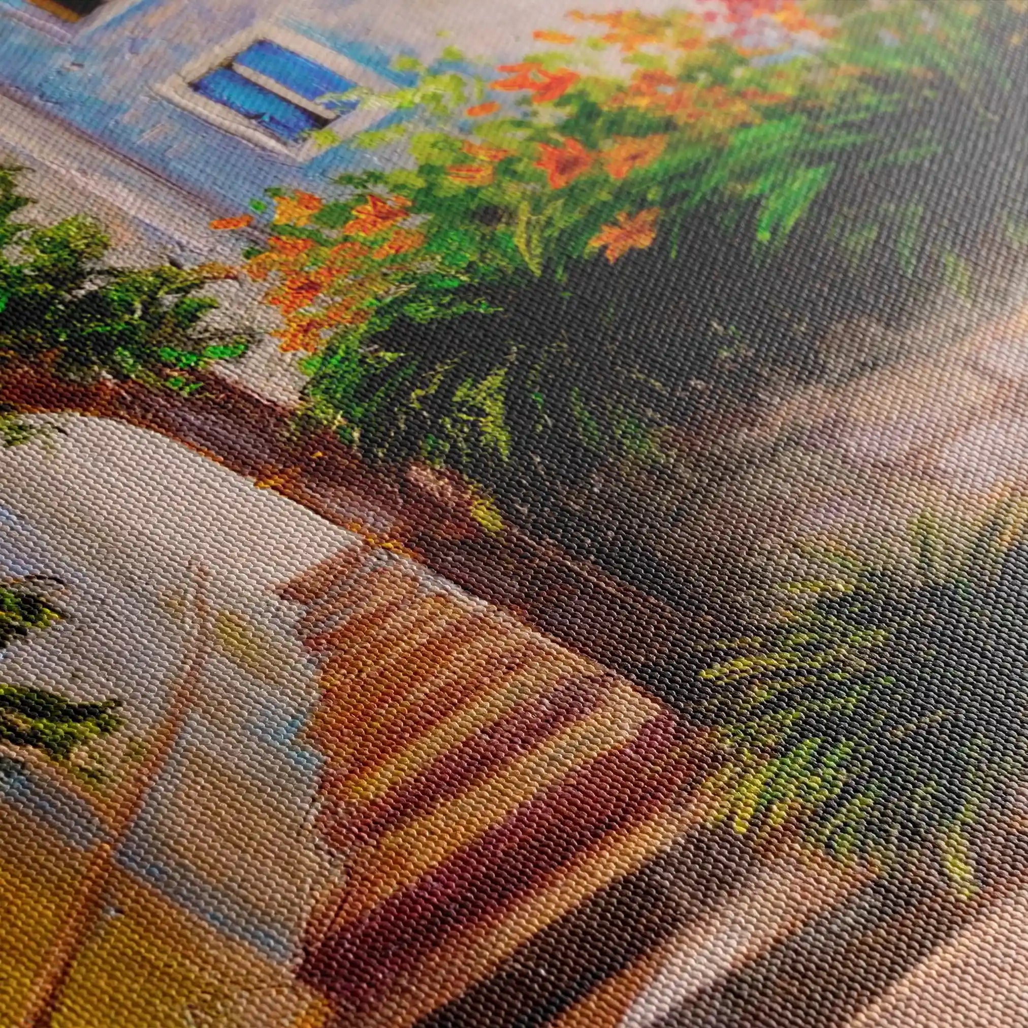 Landscape 144 Canvas Art 90 x 60 cm / Stretched on hidden frame
