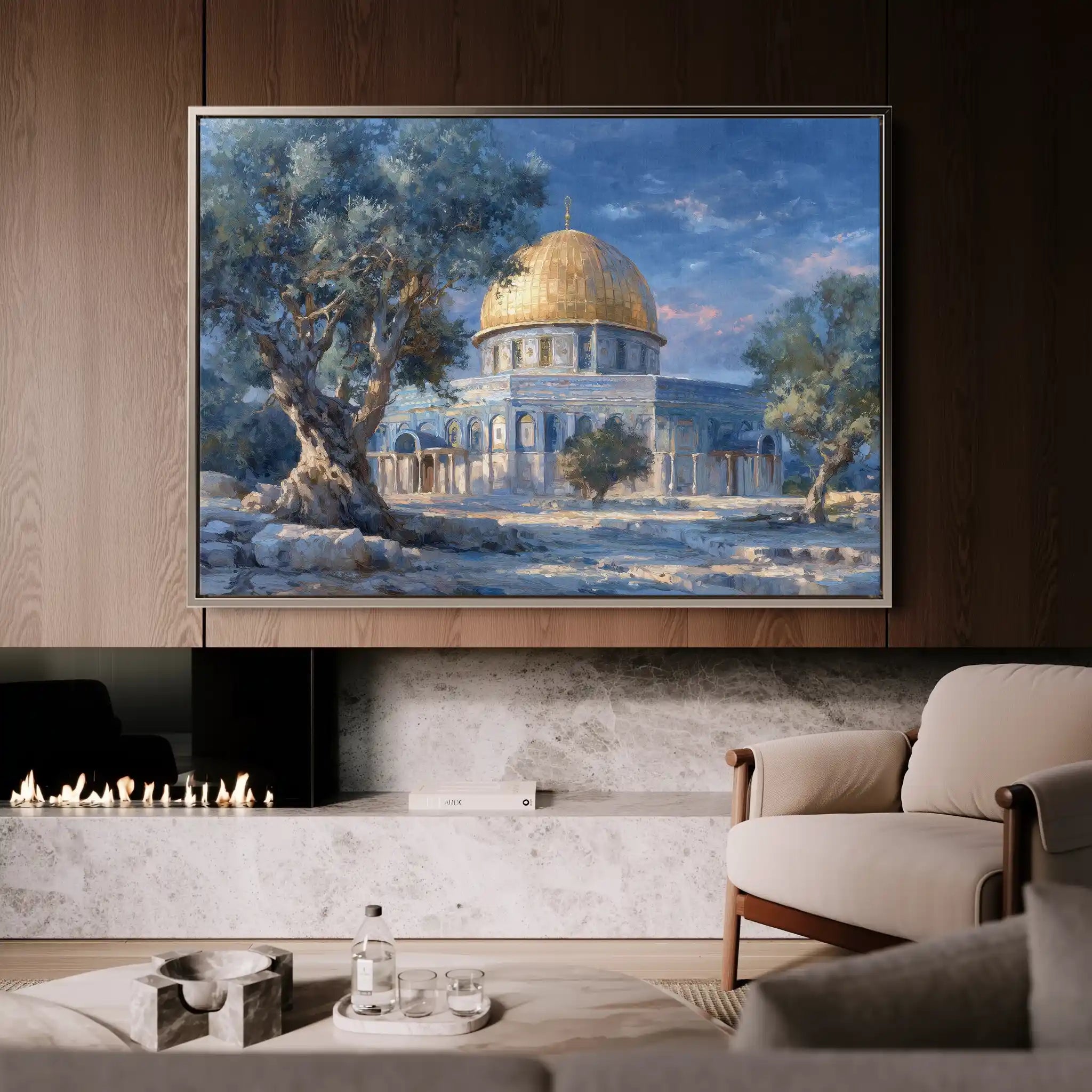 Palestine 144 Canvas Art 60 x 40 cm / Stretched on hidden frame