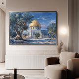 Palestine 144 Canvas Art 60 x 40 cm / Stretched on hidden frame
