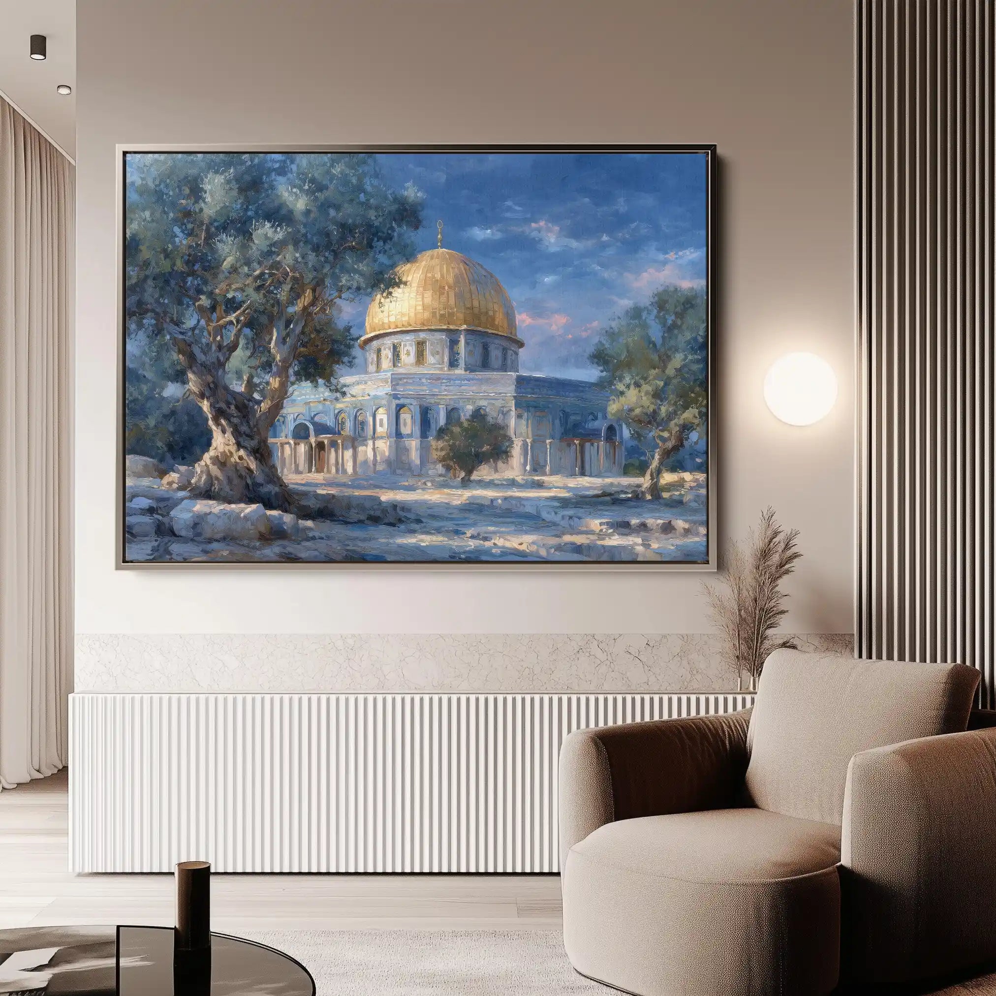 Palestine 144 Canvas Art 60 x 40 cm / Stretched on hidden frame