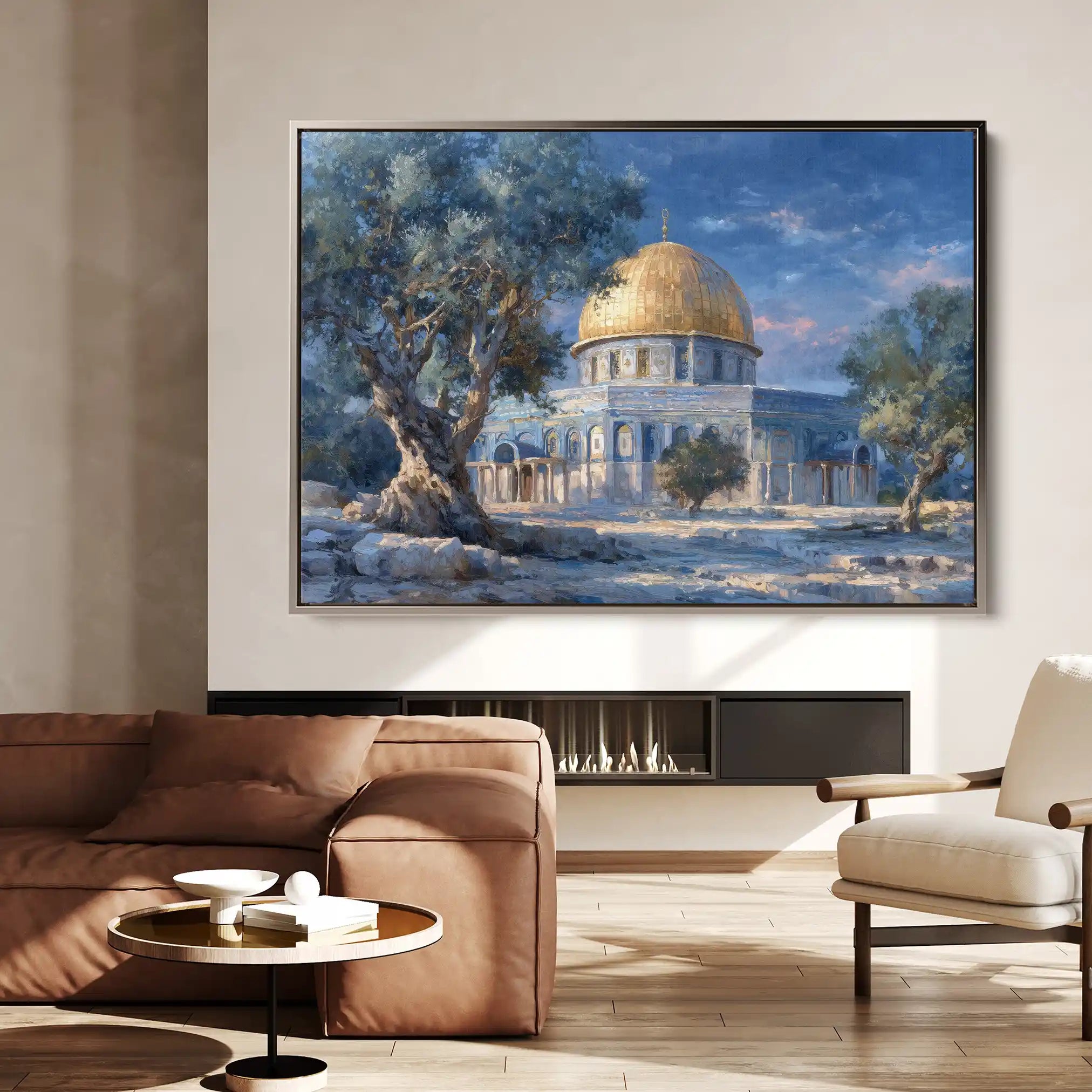Palestine 144 Canvas Art 60 x 40 cm / Stretched on hidden frame