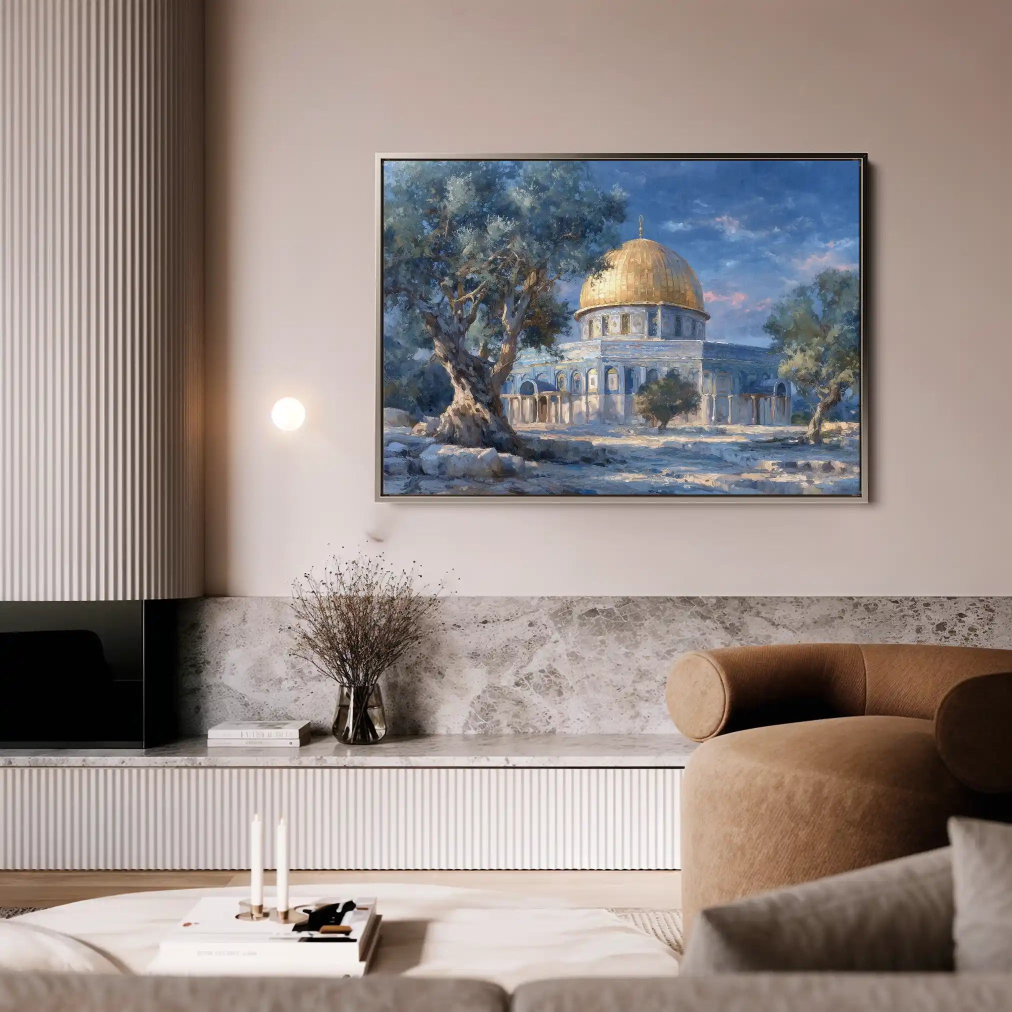 Palestine 144 Canvas Art 60 x 40 cm / Stretched on hidden frame