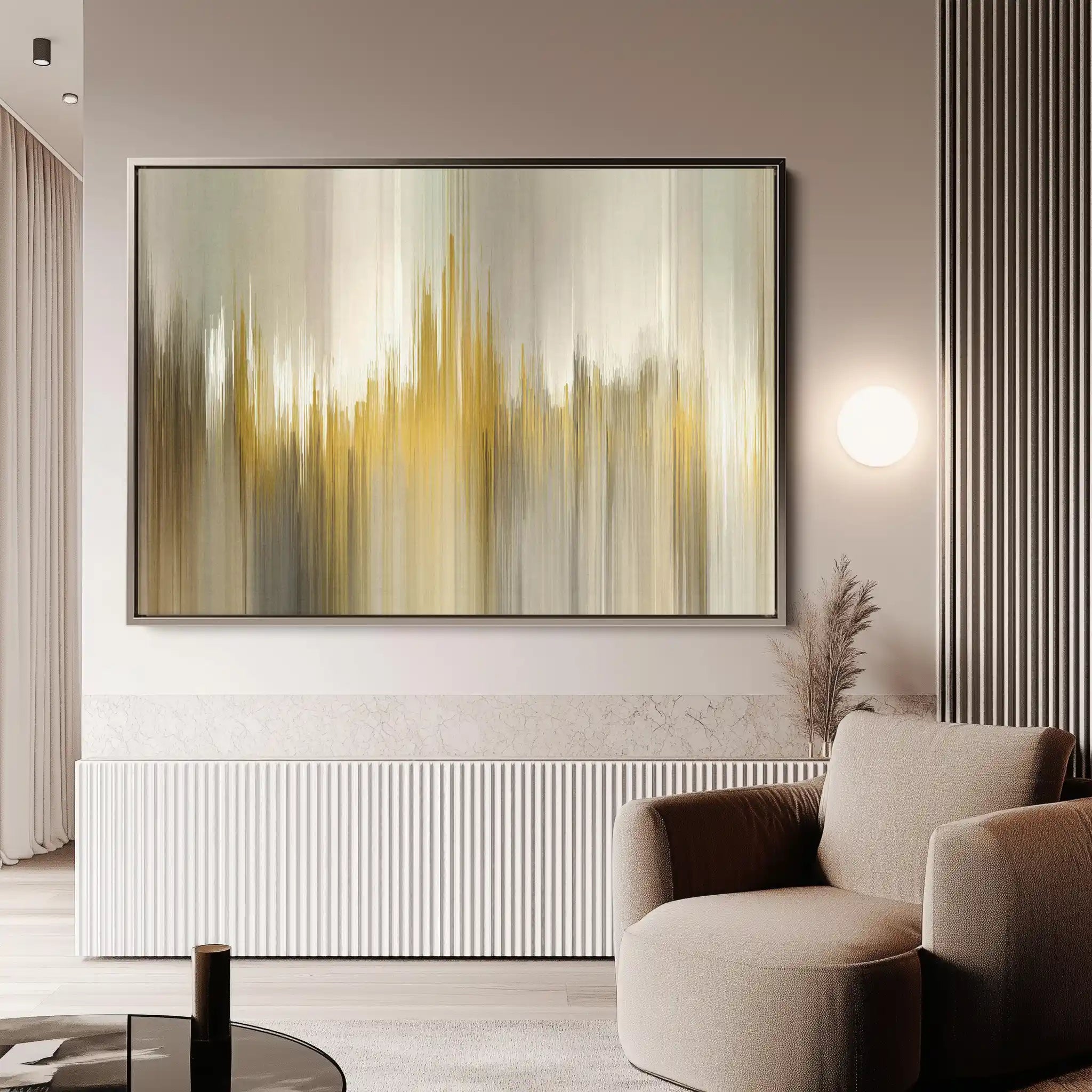 Abstract 1440 Canvas Art 60 x 40 cm / Stretched on hidden frame
