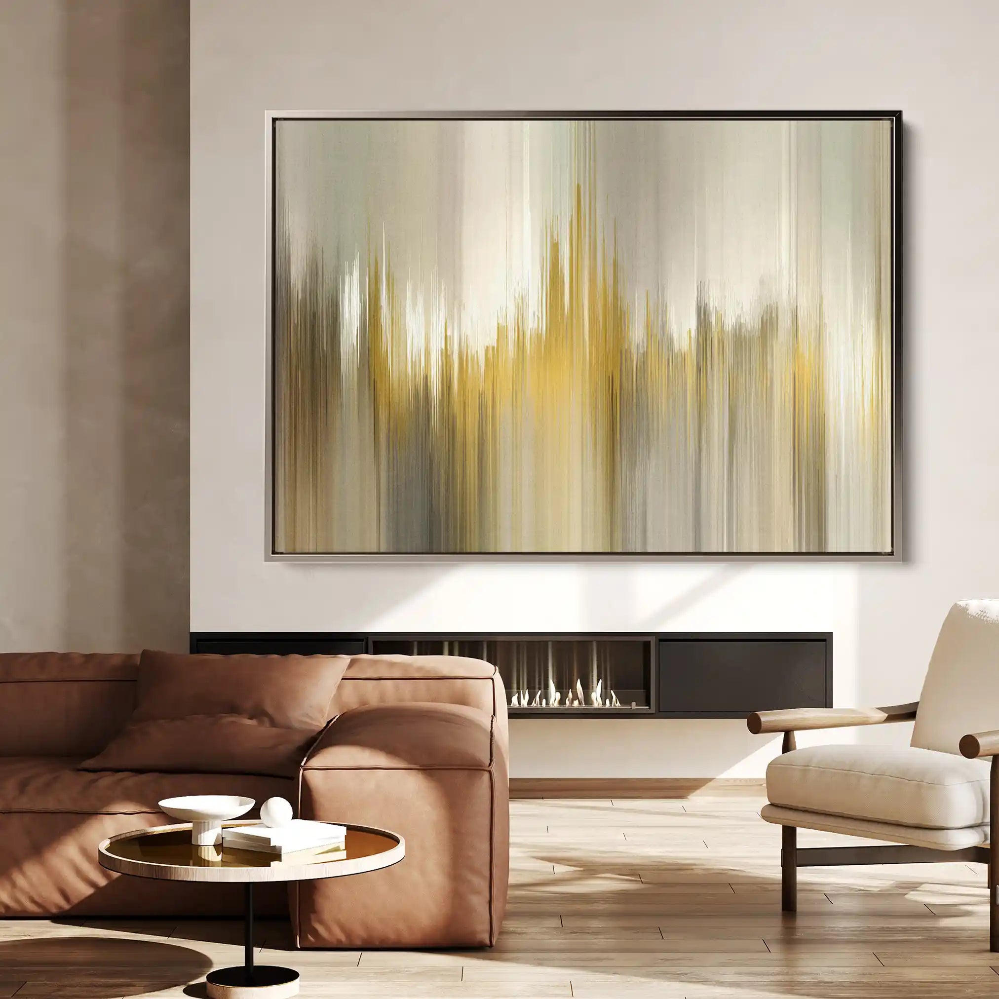 Abstract 1440 Canvas Art 60 x 40 cm / Stretched on hidden frame