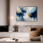 Abstract 1442 Canvas Art 60 x 40 cm / Stretched on hidden frame